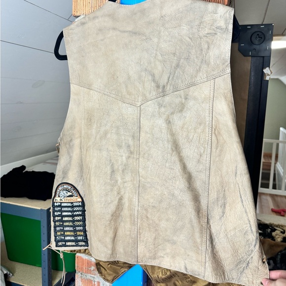 Hot Leathers Button Vest - Picture 4 of 6